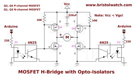 mosfet hbridge